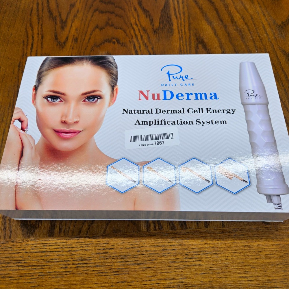 Pure Daily Care NuDerma Skin Therapy Wand High Frequency Face & Hair Stimulator